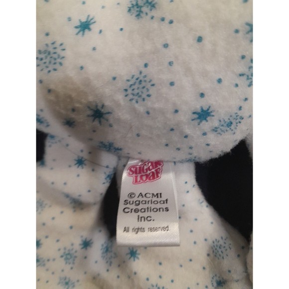 Vintage Sugar Loaf Snowflake Plush, Rare HTF 15 inch - Picture 4 of 4